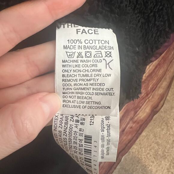 The North Face Insulated Puffer Jacket Womens Mens XXL 2XL Full Zip Winter Coat - Picture 7 of 9